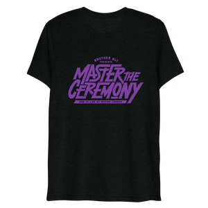 "Master The Ceremony" Purple/Black Tee
